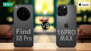 Oppo Find X8 Pro 5G vs iPhone 16 Pro Max 5G