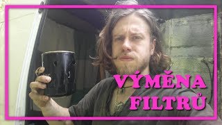 Výměna filtrů (vzduchového, olejového, palivového) a oleje v autě - dodávka Fiat Ducato