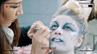 Τhe Snow Queen - make up backstage