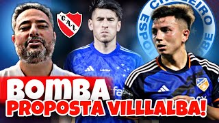 ✅🔥BOMBA: VILLALBA COMPRADO PELO CRUZEIRO! BARREAL VOLTA A TONA E MAIS