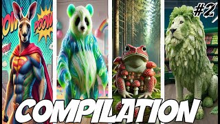 Funny Animals as AI | COMPILATION #2