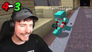 Dream vs. Techno Fight - Minecraft