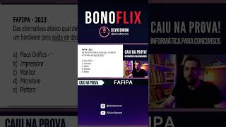 Banca FAFIPA. Questao de informática para concursos #concursos #informaticabasica