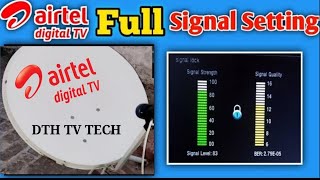 Airtel dth no signal problem solved kase kare How to  solved Airtel dish antenna single quality