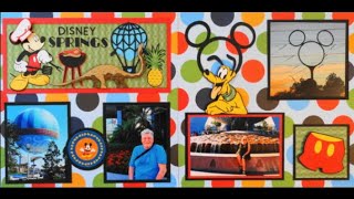 Disney Springs Scrapbook Album Share