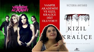 VAMPİR AKADEMİSİ VE KIZIL KRALİÇE SERİLERİ DİZİ OLUYOR!!!! (+olarak ufak bir percy jackson haberi)