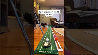 roll a putt golf new world record