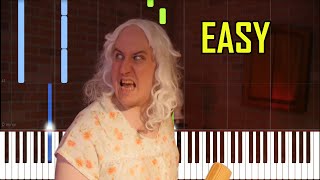 Let Me Go: A Granny Song by Random Encounters [EASY Piano Tutorial]