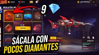 CÓMO SACAR LA SCAR EVOLUTIVA CON SOLO 9 DIAMANTES 💎 *TRUCO* NUEVA RULETA MÁGICA FREE FIRE 🔥