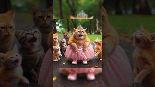 CAT BULLIED FOR BEING A PRINCESS! #cats #cat #kitten #sad #story #shorts