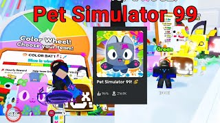 💥 Pet Simulator 99 تحديث البارت تو و تكسير الكوينز الحظ