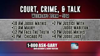 Ask Gary - Court Crime & Talk Block Sample