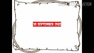 G30S/PKI "30 September 1965-30 September 2020"