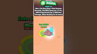 Myth No 3 - 1 Damage With Moe 🤯 #brawlstars #brawlstarsshorts #mythbusters