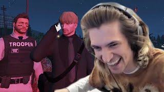 xQc GREATEST Police Escape in GTA 5 NoPixel 3.0