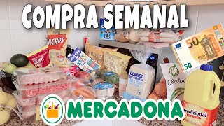 COMPRA SEMANAL MERCADONA, Con precios 💰 🛒🥫