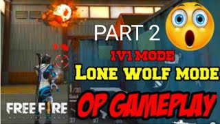 Lone wolf op gameplay in mobile (Gabbar gaming YT) garena free fire #2.