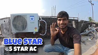 Blue Star 5 star 1 ton AC installation in Simrahi || EHSAN