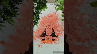 Ram bhakt Hanuman drawing | Jai Shree Ram | 🙏🥰🚩#shorts #shortsfeed  #youtubeshorts #viralvideo