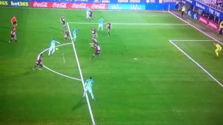 Eibar VS Barcelona 0-1 - la liga Denis Suárez first goal live