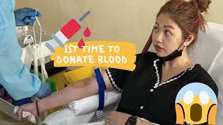 VLOG#4: 1ST TIME DONATING BLOOD 🩸 ( I ALMOST FAINTED! ) | KenSilvestre Vlogs