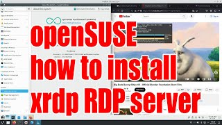 openSUSE how to install xrdp RDP server tutorial - September 2024 - f6fae36b