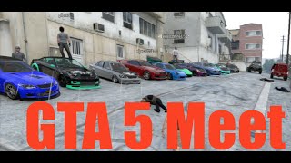 GTA 5 Car Meet| Car Show| Cruising| Drag Racing (GTA V Online)