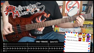 ANIMALES MUERTOS - Carta de reyes (BASS TABS) [lyrics + PDF]