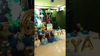 frozen theme decoration #balloons #balloondecoration #1000subscriber #decoration #balloon #