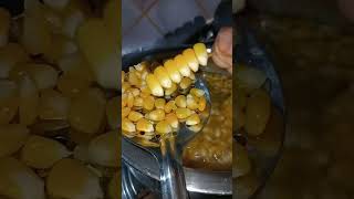 Sweet corn 🌽 fry 🤤 #food #rarandoivantaluchedam #subscribe