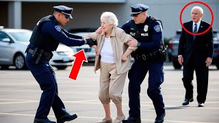 Racist Officer Assaults Elderly Black Woman—Her Son’s Arrival Turns the Situation Upside Down!