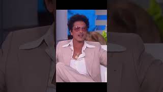 Bruno Mars Thanking Ellen For His First Hit Song #gratitude #brunomars #ellen  #breakthrough