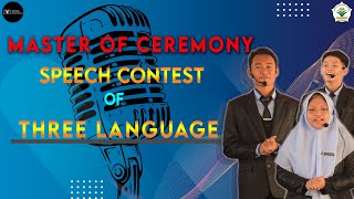 MASTER OF CEREMONY | SPEECH CONTEST OF THREE LANGUAGE