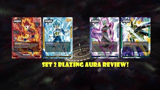 Blazing Aura Set Review! - Some of these cards are snapped!