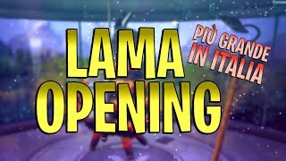 LAMA OPENING DA PAURA... | Salva il mondo