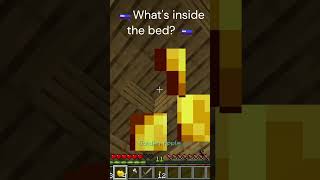 🛏️What's inside the bed?🛏️  #minecraft  #memecraft  #memes #meme