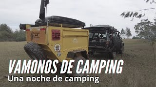 Vamos de camping. Una noche con Academia 4x4