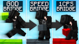 Bedwars But If I DIE, My Bridging Method Gets SLOWER...