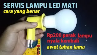 Cara memperbaiki lampu LED awet dan tahan lama