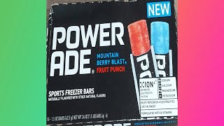 Powerade Sports Freezer Bars Taste Test And Review 2023