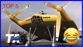 The Top 5 Weirdest Aircraft in the World That You Must See!! | Total Aviation