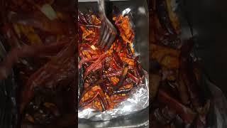 Roasting Chile de arbol in air fryer