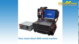 steel stainless cnc router 4th axis cnc metal engraving milling machine for Phra Phrom