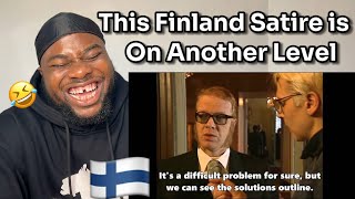 Foreigner Reaction To Kummeli - Pääministeri (Finnish Satire)