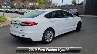 Used 2019 Ford Fusion Hybrid SEL, Cary, NC SB62704B