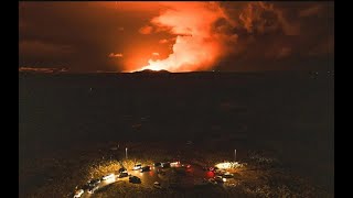 Mount Etna: Volcano sprays lava into Sicily's night sky