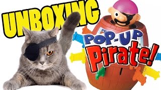 POP UP PIRATE game from TOMY - Unboxing. Contents of Tomy's Pic Pop up Pirate | Beau's Toy Farm