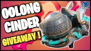 OOLONG CINDER GIVEAWAY #WRwinOoCinder