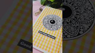 Mandala on cute aesthetic background #shorts #shortsvideo #viral