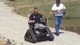 Justin McLoud Offroad wheelchair demo